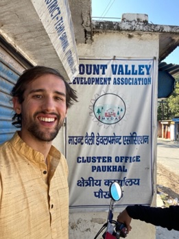 Visiting a local NGO in the Garhwal region.