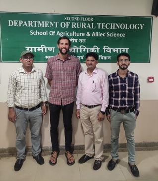 Me with the Department of Rural Technology Faculty and Staff