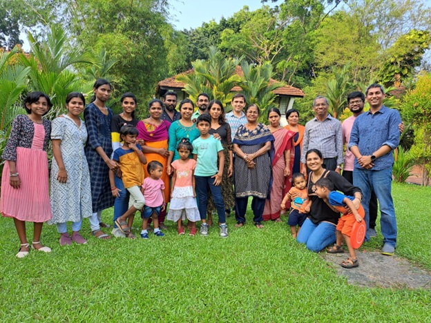 Fun day with friends and family from Ernakulam Medical Center!