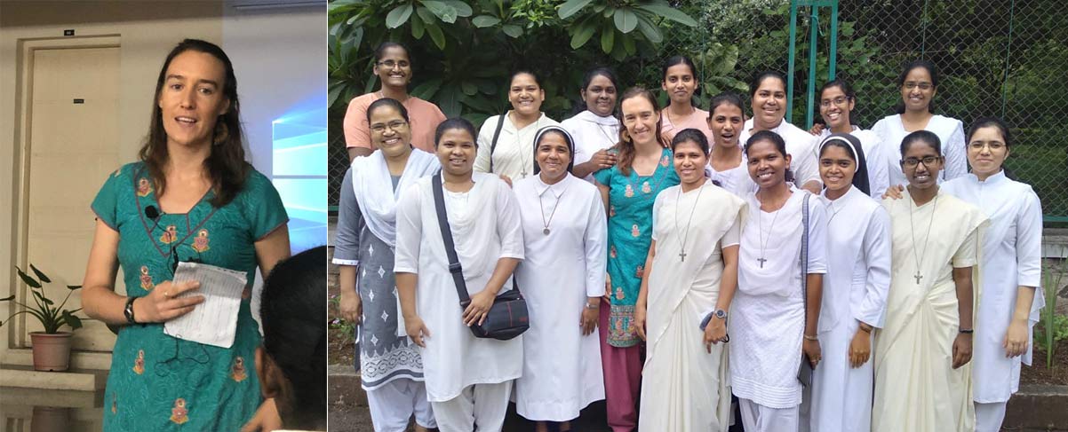 Leadership session for women at Jnana Deepa Vidyapeeth